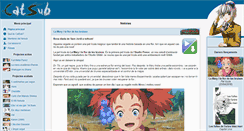 Desktop Screenshot of catsub.net